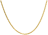 Gold-Filled Rope Chain