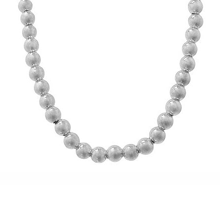 4mm Ball Bead Necklace
