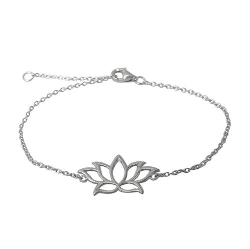 Lotus Charm Bracelet